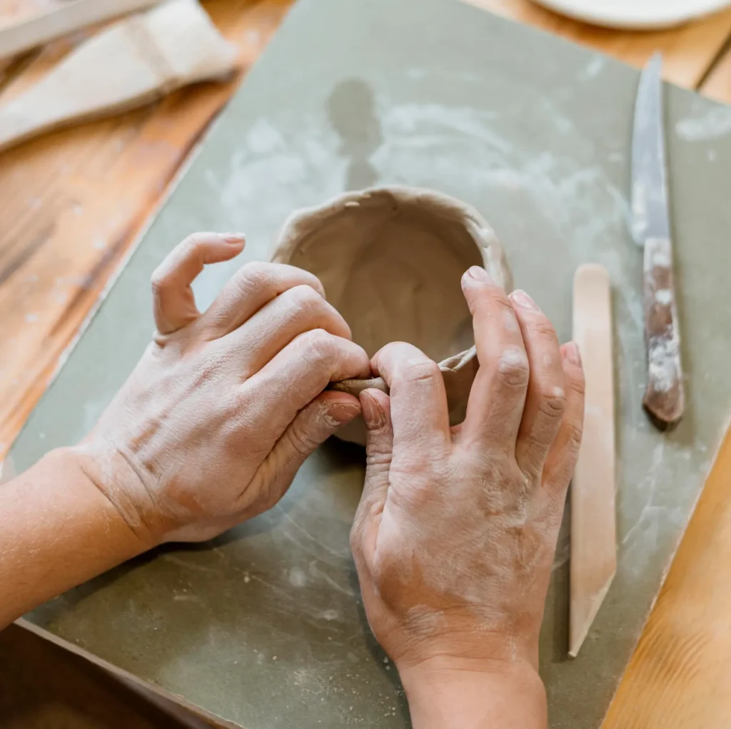 handbuilding course - pinching, coiling and slabs techniques